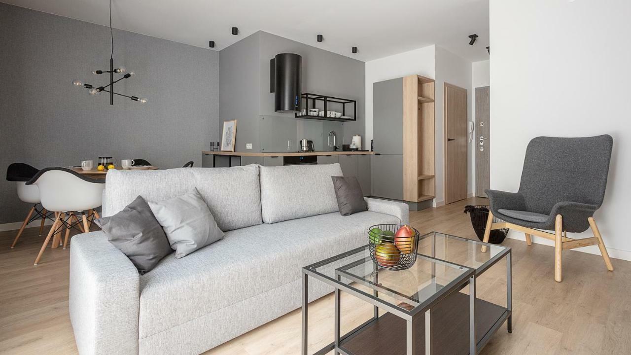 Viu Old Town Terrace Apartment กดัญสก์ ภายนอก รูปภาพ